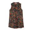 Toma Real de Vestido de Verano Nuevo Estilo Chino Retro Literario Mejorado Cheongsam Retro Literario Holgado de Longitud Media