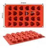 Formas de silicone para chocolate clássicas e populares, um conjunto de múltiplas formas para confeitaria caseira, formas para sobremesas francesas, atacado