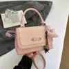 Bolsas Femininas 2025 Inverno Nova Moda Tendência Bolsa de Ombro Casual Grande Capacidade para o Dia a Dia Transversal Pequena Quadrada