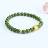 Pulseira de Jade Hetian Natural Jueyu com Pulseira de Jade das Cinco Escrituras Transmissão ao Vivo Templo Atacado Dropshipping S5071506