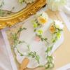 Accesorios para el cabello de flores de seda estilo Han antiguo, flor, cinta larga, pequeña princesa, combinable, dulce y fresco, tocado para niños