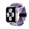 Adequado para pulseira apple iwatch apple ajustável trançada 8 pulseira apple fivela dobrável sucção magnética pulseira ultar