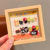 Calcomanías de Uñas para Niños Kulomi Calcomanías de Uñas Divertidas para Niñas Desmontables Calcomanías de Uñas para Niñas Dulce Lindo Vestir Armadura