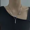 Collar Apilado de Doble Capa para Mujer, Chicas Populares Europeas y Americanas, Cadena para Clavícula de Verano para Hombre, Diseño de Nicho Hip-Hop de Moda Ins, Accesorios Dulces y Geniales