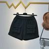 Shorts de Algodão Tecido Feminino Verão Cintura Alta Cobrindo a Coxa Calça de Dança Versátil Estilo Chinês Solta Cinco Pontos Calça de Dança Jazz de Perna Larga