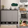 Zapatero para uso doméstico, adecuado para entradas, pasillos y vestíbulos de ascensores, con gran capacidad de almacenamiento, diseñado para la puerta principal, nuevo modelo 2026, zapatero de madera maciza