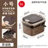 Cubo para Residuos de Té, Cubo para Aguas Residuales, Cubo de Té para el Hogar, Filtro de Mesa de Té, Cubo de Té, Accesorios para Ceremonia del Té, Cubo de Basura con Drenaje Kung Fu