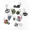 Chaveiro de Cola Transfronteiriça Cola de PVC Cola Macia Chaveiro Personalizado Boneco Estéreo Pingente Acessórios de Joia Fabricante Atacado