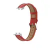Adequado para Huawei Band 11/11Pro Fivela de Metal Pulseira de Couro Granulado Huawei Band11Pro