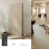 Piso Flotante de Microcemento SPC Stone Plastic con Cierre Click para Hogar Estilo Retro Wabi-Sabi Crema Estilo Antiguo Cierre Click Libre de Formaldehído Uso Comercial