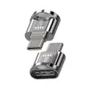Adaptador OTG de aleación de zinc en stock para lector de tarjetas Apple, convertidor de tarjeta de memoria TF 3.0 para computadora tipo C