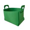 Cesta de fieltro para guardar ropa sucia, plegable, estilo europeo y americano, para guardar juguetes y artículos diversos, personalizable.