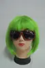 Fornecimento de Perucas com Franja Completa para Estudantes, Cortes Bob Coloridos, Perucas de Cabelo Curto para Halloween, Acessórios de Cabelo, Fantasias de Halloween