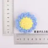 Colgante Hecho a Mano Terminado Caqui Cacahuete Manzana Fresa Durazno Pera Llavero Lana Girasol Colgante Tejido