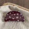 Grampo de cabelo suave estilo coreano para mulheres, estiloso, doce, de alta aparência, elegante, novo grampo tubarão 2026 para a parte de trás da cabeça