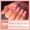 Uñas Vestibles de Venta Caliente en Comercio Exterior Se Pueden Diseñar con Fotos y Muestras. Uñas de Ballet con Puntos de Diamante Cortas, Medianas y Largas, Uñas Postizas y Manicura