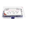 Caja Combinada de Tornillos Autorroscantes Hexagonales de Acero Inoxidable Transfronteriza 400 Piezas/380 Piezas/410 Piezas