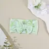 Nuevos Accesorios para el Cabello de Niños Estilo Coreano Japonés Lazo Elástico de Nylon Diadema Ancha Accesorios para el Cabello para Bebés y Niños Pequeños Accesorios de Sombrerería para Protección de la Fontanela