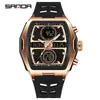 Reloj Electrónico Sanda Más Vendido con Forma de Barril Luminoso