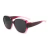 Gafas de sol con clip para miopía para mujer Estampado de leopardo Transfronterizas europeas y americanas Protección solar Gafas de sol polarizadas para conducir Gafas ultraligeras para exteriores