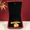 Envio Sem Atritos Pincel Grande Ruyi para Riqueza Wenchang Caneta Topo da Lista Barra de Ouro Ornamento de Mesa Escritório Abertura de Negócios Atração de Riqueza
