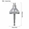 Taladro de Mano con Agujero Cruzado Nuevo Extractor de Tornillos Rotos Grifo a Prueba de Óxido Tubería Rota Extractor de Tornillos Integrado 4 6 1