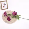 3 Flores Artificiales de Clemátide para Decoración de Sala de Estar en Casa, Arreglo Floral, Arreglo Floral de Boda, Exhibición de Ventana y Accesorios para Fotos