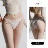 DZ Guiruo Lencería Sexy Puro Deseo Hueco Tira Fina Elástica Detalle de Lazo Encaje Transparente Bragas Sexys 7499