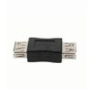 2.0 USB fêmea-para-fêmea adaptador de computador de alta velocidade usb dupla fêmea cabeça reta USB dupla interface fêmea