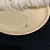 Luz de Nicho Lujo Francés Dulce Diseño Minimalista Collar Doble C de Perlas para Mujer Cadena Versátil de Clavícula con Temperamento de Gama Alta