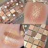 Dikalu Paleta de Sombras de Ojos de 20 Colores Danza de Cereza Nocturna Baja Saturación Té con Leche Rojo Tierra Marrón Transparente