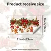 Adornos Colgantes de Navidad Hombre de Jengibre Campanas Tanque del Inodoro Pegatinas Decorativas Autoadhesivas Decoración de Atmósfera Festiva para Baño