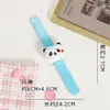 Pulsera original de peluche de panda, pulsera de dibujos animados para niños, pulsera colorida creativa de presión, accesorio para el cabello, pequeño regalo, venta al por mayor
