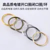 5G/Paquete Anillos Abiertos Accesorios para Joyería DIY Conectores para Pulseras Anillos Pequeños de Hierro Anillos Abiertos para Cuentas Paquete de Materiales Hechos a Mano