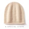 Cachemira 2026 Otoño e Invierno Nuevo Estilo Unisex de Alta Gama Color Sólido Tejido para Exteriores Cálido Moda Casual Gorro