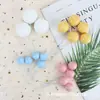 Decoração de Bolo Bola de Espuma Macaron Cor de Doce Pequena Fresca Redonda Plug-in de Confeitaria Venda Quente Transfronteiriça