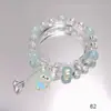 Explosões Super Fada Mori Cristal Lua Pulseira Feminina Design de Nicho Estudante Joker Cor Doce Pulseira de Namorada