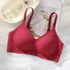 Sutiã Feminino Fino Push-Up Puxa-Puxa Confortável e Fashion Sem Aro Ajustável Anti-Queda Respirável