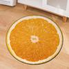 Alfombra redonda de frutas alfombrilla para silla de ordenador alfombrilla para silla de oficina felpudo alfombrilla venta directa de fábrica una generación de 1
