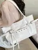 Bolsa Tote Simples Tendência de Grande Capacidade Transfronteiriça para Mulheres Verão 2026 Nova Moda Versátil Casual Bolsa de Ombro Tendência