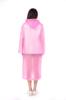 Impermeable para Pareja Mujeres Hombres Senderismo Transparente Desechable EVA Adulto Moda Impermeable Exterior Poncho Creativo de Una Pieza