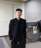 Zhongshan jaqueta masculina primavera e outono nova jaqueta chinesa internet celebridade mesmo estilo jaqueta masculina e feminina gola alta terno