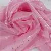 Tela de Gasa Estampada con Estrellas Doradas para Ropa Tradicional China, Tocados, Accesorios, Materiales de Organza y Fondo para Fotografía