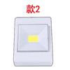 Luz de dormitorio sala de estar estilo lujo ligero luz nocturna pasillo luz de mesita de noche luz de pasillo de hotel interruptor de botón LED luz de armario