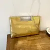 Moda Comércio Exterior Estilo Coreano Bolsa Feminina com Corrente Padrão Crocodilo Modelo Novo Primavera 2026 Versátil Ombro Transversal Bolsa de Mão