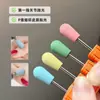 Cabezal de Silicona para Pulir Cutícula Fina de Corte Preciso Estilo Ruso Montado al Frente Cabezal para Pulir y Lijar Nudillos F-Value para Salones de Uñas