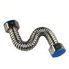 Tubo de Agua Corrugado de Acero Inoxidable 304 de 6 Puntos Tubo para Calentador de Agua Tubo de Entrada de Agua Agua Fría y Caliente a Prueba de Explosiones Metal de Alta Presión Manguera Rígida Ondulada