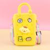 Fabricante Bolso Cruzado de Playa Lindo Bolso de Mano para Niños DIY Bolso de Hombro de Silicona Perforada para Mujeres Almacenamiento Ins Costero Venta al por Mayor