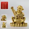 Decoración de mono cornucopia de dinero mono Mono Dorado Fortuna mascota del zodiaco doce mono decoración de manualidades Mono de Cobre