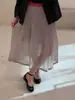 Liquidación, Sin Devoluciones ni Cambios. Primavera 2026 Nuevo Estilo Coreano Dongdaemun Am*Me*To Lee Kum-Hwa Falda/Falda Pantalón